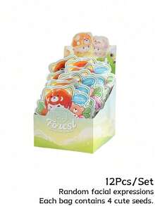 POKOJA LAND Blind Box (Non-Plush Filling) Cute Cartoon Character Decorative Figurine - Tide play blind box - View 16