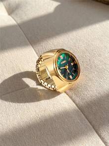 Resyla Men Watch Design Stainless Steel Ring - Multicolor - View 1