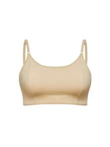 SHAPORA Conjunto de 3 peças de sutiã sem aro com alças ajustáveis para mulheres plus size - Multicolorido - Ver 10