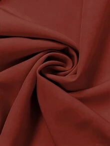 GlowEve CURVE 大码梭织优雅简约通勤女式衬衫 - 亮橙色 - 查看 5