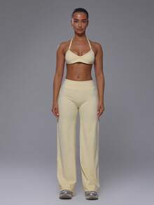 Musera Sport Women Sports Sets - Light Yellow - View 5