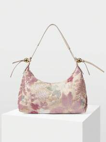 MOTF WOMEN'S FASHION SHOULDER BAGS, SEQUIN BAGS, FLORAL PATTERNS, EMBROIDERY BAGS, DINNER OCCASIONS, PARTY DRESSES, PROM BAGS, PROM ACCESSORIES, WEDDING SUPPLIES, ELEGANT LADIES HANDBAGS, WOMEN'S GIFTS (RANDOM PATTERNS) - Multicolor 4 - View 5