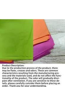 50 hojas de papel de seda fluorescente brillante, 20" X 14", colores brillantes para envolver regalos, manualidades y decoraciones de fiesta - Multicolor - Ver 10