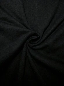 Camiseta de manga corta de moda para primavera y verano de 2026, hecha en México, 180 gramos. Estampado de dibujos animados, modelo de pareja, apta para uso interior o exterior - Negro - Ver 4