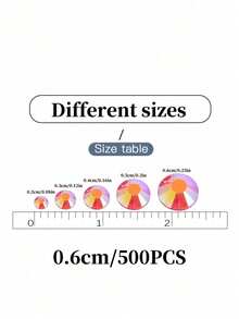 500/1000 件 2 毫米 3 毫米 4 毫米 5 毫米 6 毫米树脂 DIY 果冻水钻平底闪亮水晶宝石用于珠宝制作手机壳鞋服装饰工艺用品婚礼派对节日美甲时尚配饰 DIY 项目礼物创意夏季假期圣诞节生日庆祝 - 大紅 - 查看 8
