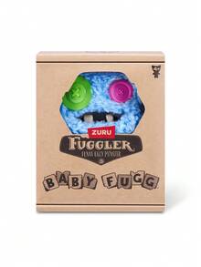 ZURU Fuggler Mini-Baby Fuggs S4 (Sasquoosh) 3.5英吋毛絨玩具 怪奇醜萌小怪獸 - Sasquoosh - 查看 3