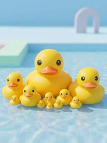 MINKOJA Cute Yellow Duck Bath Toy, Perfect For Bath And Pool Play, Fun Water Toy For Children Aged 3 And Above, Pool Toy - Multicolor - View 2
