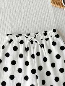 Tween Girls' Casual Minimalist Comfortable Mid-Rise Straight Leg Pants - Multicolor - View 4