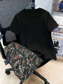 2件套青少年男童休闲迷彩印花圆领口袋时尚通勤套装，夏季 - 彩色 - 查看 2