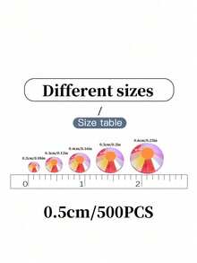 500/1000 件 2 毫米 3 毫米 4 毫米 5 毫米 6 毫米树脂 DIY 果冻水钻平底闪亮水晶宝石用于珠宝制作手机壳鞋服装饰工艺用品婚礼派对节日美甲时尚配饰 DIY 项目礼物创意夏季假期圣诞节生日庆祝 - 大紅 - 查看 11