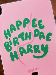 HARRY POTTER X SHEIN Ốp lưng bảo vệ chống rơi hình bánh sinh nhật màu hồng, dạng phẳng. - Nhiều màu - Xem 5