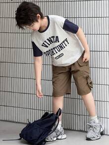 DAZY Áo thun Con Trai - Xám - Xem 4