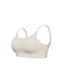SHAPORA Conjunto de 3 peças de sutiã sem aro com alças ajustáveis para mulheres plus size - Multicolorido - Ver 6