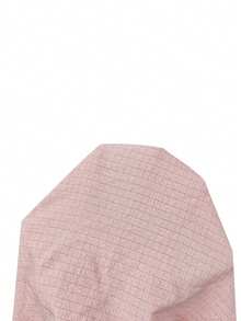SHEIN Lace Patchwork Sheer Shoulder Cardigan Short Sleeve Pajama Set For Women - Pink - View 7