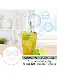 Bow Straw Covers Cap Toppers Compatible With Stanley 30&40 Oz Tumbler - Multicolor - View 7