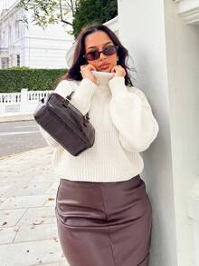 NegzBox Women Sweaters Plain Casual - Putih - View 6