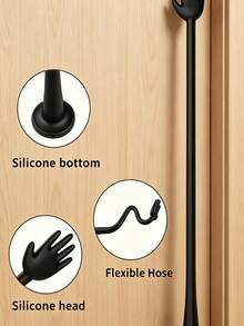 Haus Hana 1pc Washing Machine Door Holder, Ventilation Prop For Front Load Washer, Door Stop Support Bracket, Keeps Door Open For Air Circulation, Prevents Mold And Mildew, Adjustable, Heavy Duty - multicolor - View 5
