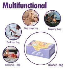 Disposable Desktop Garbage Bags Baby Diaper Storage Bags - Multiple Styles - View 3