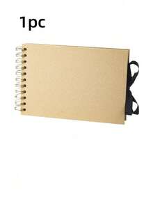 1pc A5 Set Photo Album, Scrapbook, Creative Bow Doodle Pages, Collectible Commemorative Album Set - Multicolor - View 8