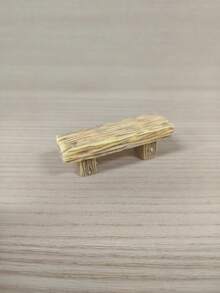 1个迷你树脂长凳/凳子/迷你椅子模型工艺品/仙境花园装饰套装配件/微景观/DIY装饰道具/礼品 - 彩色 - 查看 8