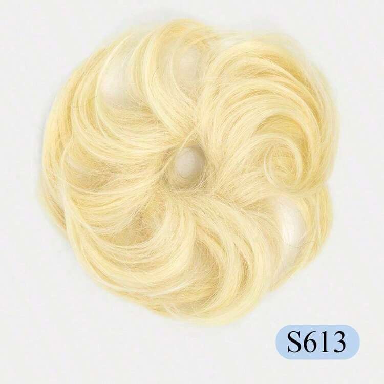 Tóc giả búi rối, tóc nối uốn lượn, tóc búi xoăn, tóc nối kiểu chignon, tóc giả búi xoăn sóng cho nữ kèm dây chun, phụ kiện tóc búi, tóc nối búi dày rối cho nữ, tóc giả búi dày cho nữ, tóc giả búi dày cho lễ hội, quà tặng - Nhiều màu - Xem 26