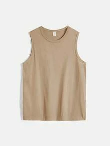 Tween Boys Casual Solid Color Knit T-Shirt - Army Green - View 11