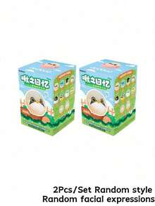 POKOJA LAND Blind Box (Non-Plush Filling), Suitable As Gift For Friends,Birds Dream Island Blind Box Series, 8 Regular + 2 Hidden Collectible Figurine, Premium ABS Plastic Realistic Bird-Themed Art Toy, Versatile Decor For Desk, Shelf & Collection, Perfect Birthday & Holiday Gift For Friends, Family, Collectors & Bird Enthusiasts,Spring To Summer - Tide play blind box - View 16