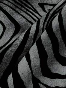 Elamini Vestido de mujer sin tirantes con bloque de color y estampado de leopardo fruncido - Gris Oscuro - Ver 6