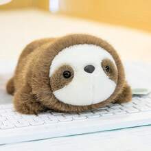 POKOJA LAND 1Pc 11 Styles Animal Round Plush Toys, Ultra Soft Fluffy Stuffed Dolls For Kids Gift - Multicolor - View 8