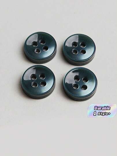 50/100/200/300/500/1000 Pcs Buttons – Forest Green Vintage Round Buttons For DIY Projects, Shirts, Sewing, Small Accessories (E.G., Wallets), And DIY Wallet Making.