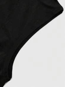 ROMWE MEN Street Life Men's Portrait Print Tank Top, Suitable For Spring And Summer - Black - View 4