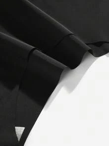 Bralution Women's Casual Comfy High Waisted Black Briefs With High Stretch Fabric - Black - View 5