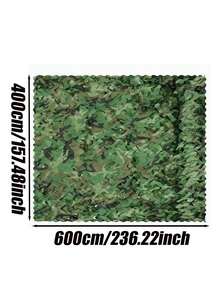 Premium Camouflage Net: Durable Large Rolls For Camping, Shade, Party Decor, And Concealment - Versatile Jungle Camouflage Net For Outdoor Enthusiasts And Halloween Party Decor - Multicolor - View 8