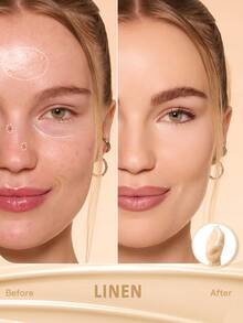 SHEGLAM Hideaway Full-Coverage Concealer-Linen Color Corrector Brightener And Highlighter - Linen - View 2