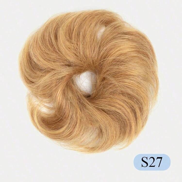 Tóc giả búi rối, tóc nối uốn lượn, tóc búi xoăn, tóc nối kiểu chignon, tóc giả búi xoăn sóng cho nữ kèm dây chun, phụ kiện tóc búi, tóc nối búi dày rối cho nữ, tóc giả búi dày cho nữ, tóc giả búi dày cho lễ hội, quà tặng - Nhiều màu - Xem 24