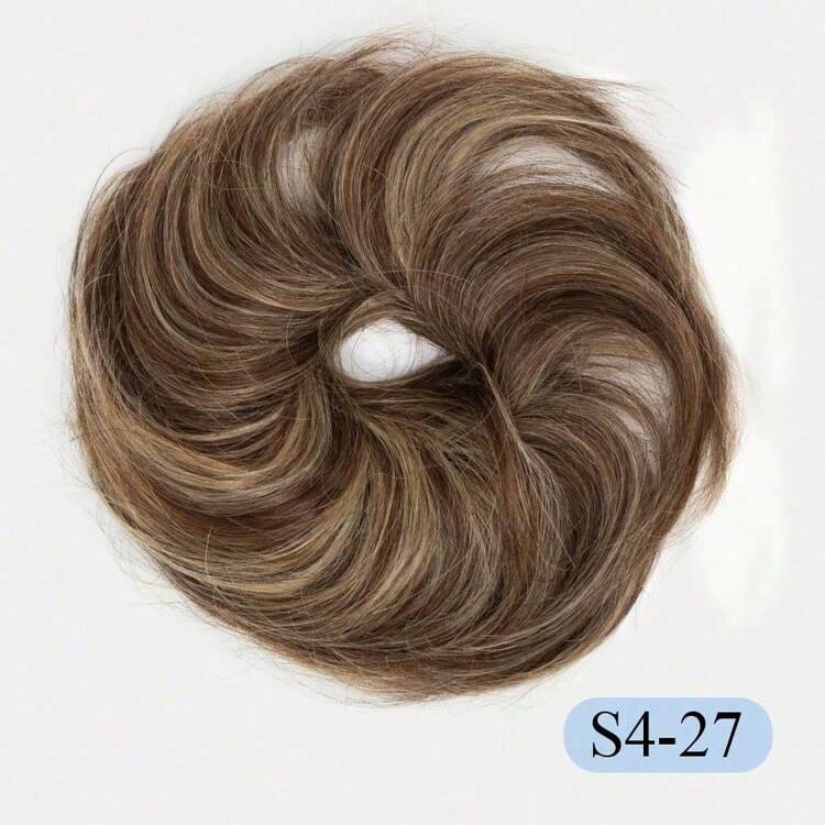 Tóc giả búi rối, tóc nối uốn lượn, tóc búi xoăn, tóc nối kiểu chignon, tóc giả búi xoăn sóng cho nữ kèm dây chun, phụ kiện tóc búi, tóc nối búi dày rối cho nữ, tóc giả búi dày cho nữ, tóc giả búi dày cho lễ hội, quà tặng - Nhiều màu - Xem 22