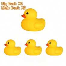 MINKOJA Cute Yellow Duck Bath Toy, Perfect For Bath And Pool Play, Fun Water Toy For Children Aged 3 And Above, Pool Toy - Multicolor - View 10