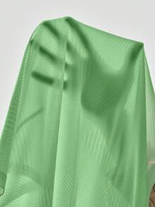 Eassivo Eassivo 素色圓領插肩袖鏤空休閒寬鬆運動T恤 - 薄荷綠 - 查看 6