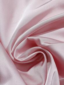GlowEve CURVE Chân váy xếp ly dáng ôm màu trơn cỡ lớn, thích hợp cho mùa xuân/hè. - Hồng - Xem 4
