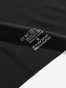 Bralution Women's Casual Comfy High Waisted Black Briefs With High Stretch Fabric - Black - View 6