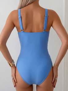 Swim Chiccia 1件装女士沙滩度假泳衣 - 彩色 - 查看 7