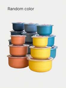 S/M/L 3pcs Refrigerator Fresh-Keeping Storage Set, Thick Refrigerator Storage Box,Kitchen,Christmas Gift - Multicolor - View 9