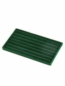 1/4/5PCS Jewelry Display Tray, Stackable Drawer Jewelry Storage Box, Velvet Grid Jewelry Organizer Tray, Multi-Purpose Jewelry Box For Rings, Earrings And Necklaces, Large Capacity Drawers For Easy Classification And Space-Saving Back To School - Multicolor - View 10