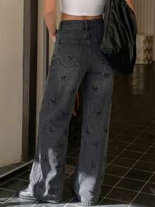 Denim Jeans For Women - Dark Grey - View 2