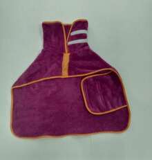 Fleece Dog Sweater, Warm Winter Pet Clothes For Small, Medium, Large Dogs, Soft Pullover, Puppy Sportswear For Cold Weather - Burgundy - View 7