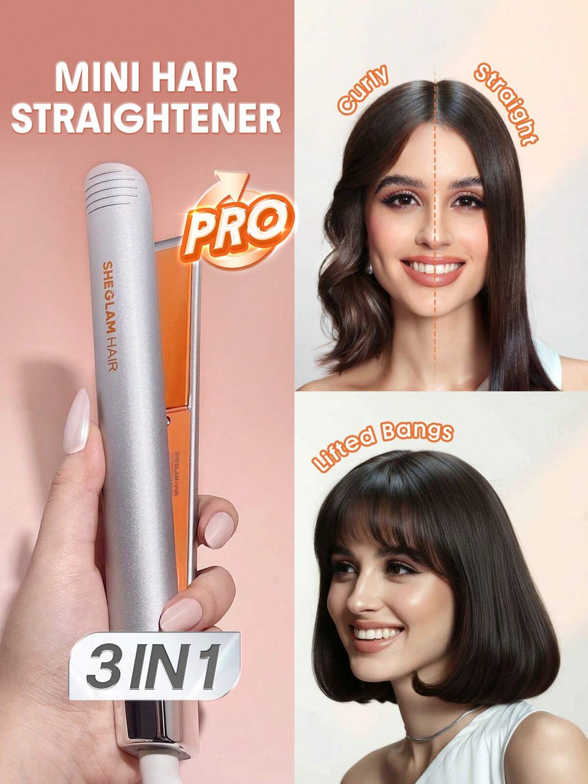 Travel Buddy Mini Hair Straightener Pro-EU Plug