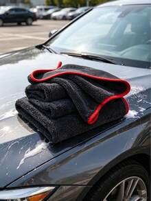 Premium Microfiber Car Cleaning Towels - Ultra Absorbent, Lint-Free & Scratch-Free, Thick Drying Cloth For Auto Detailing - multicolor - View 4