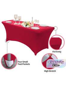 1pc 6ft Elastic Beauty Eyelash Extension Table  Cover, Eyelash Extension Salon Supplies - Multicolor - View 2