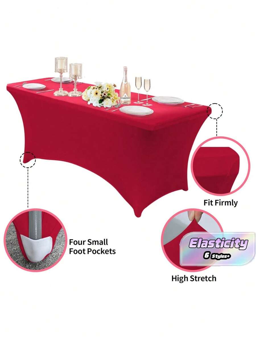 1pc 6ft Elastic Beauty Eyelash Extension Table  Cover, Eyelash Extension Salon Supplies