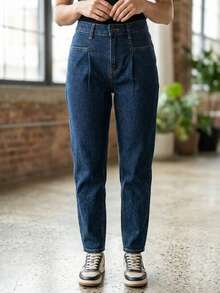 Denim Jeans For Women - Dark Wash - View 2